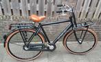 Matzwarte Heren Cortina 28inch met 3 versnellingen, Fietsen en Brommers, Fietsen | Heren | Herenfietsen, Versnellingen, Zo goed als nieuw