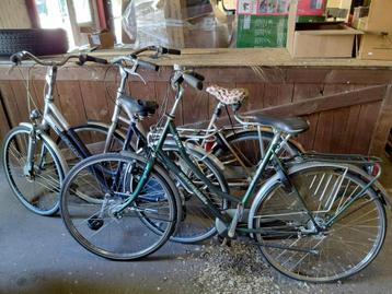 partij van 3 fietsen  beschikbaar voor biedingen