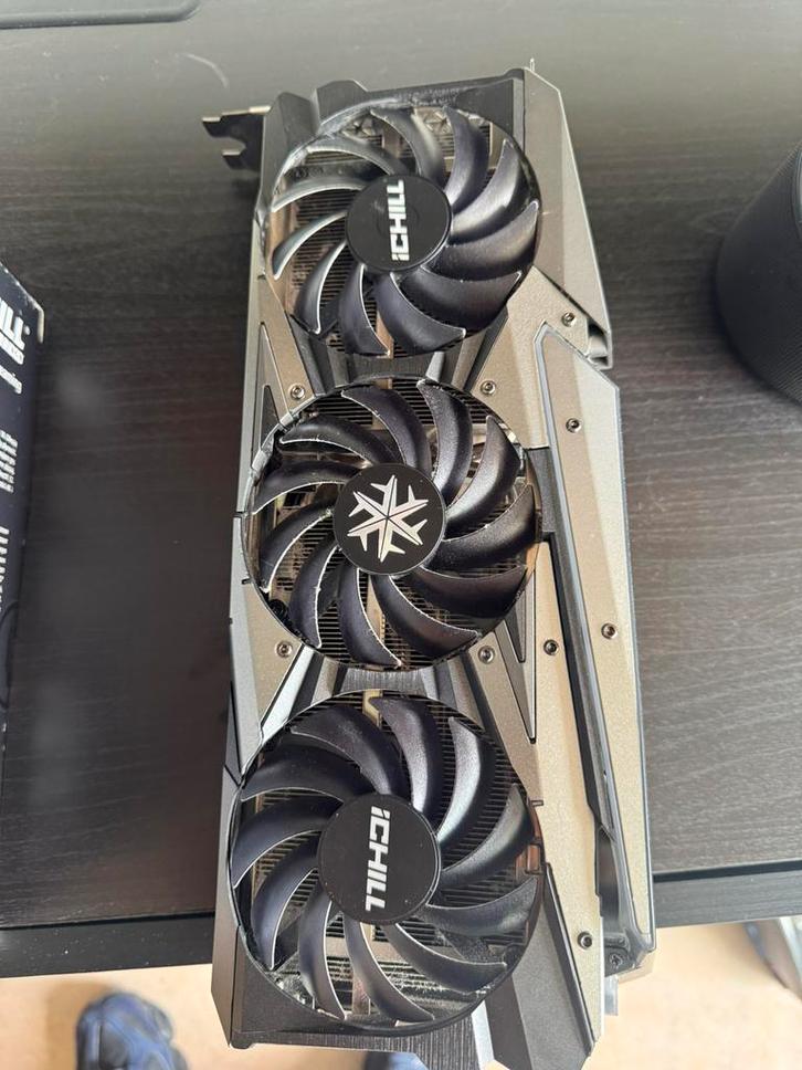 INNO3D GeForce RTX 3060 iCHILL X3, Computers en Software, Videokaarten, Zo goed als nieuw, PCI-Express 4.0, GDDR6, DisplayPort