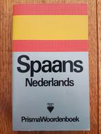 Prisma woordenboek Spaans - Nederlands, Boeken, Woordenboeken, Gelezen, Prisma of Spectrum, Prisma, Spaans