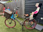 Cortina moederfiets met mand en achterzitje, Gebruikt, 1 zitje, Ophalen, Overige merken