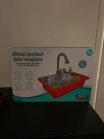 Nieuwe Afwas Speelset met Elektrische Kraan, Ophalen, Nieuw, Kunststof, Speelkeuken-accessoire