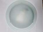 Massive plafondlamp mat glas, Ophalen, Gebruikt, Glas, Modern