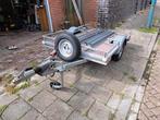 Een mooie degelijke motor /scootmobiel aanhanger, Auto diversen, Aanhangers en Bagagewagens, Ophalen, Gebruikt