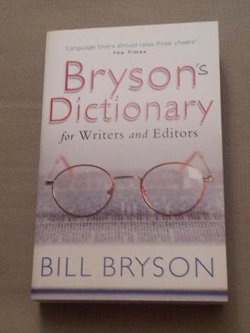 Bryson's Dictionary beschikbaar voor biedingen