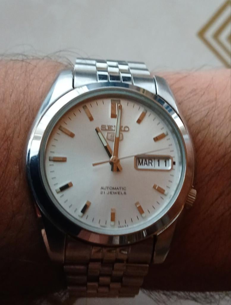Seiko Datejust. Unisex., Ophalen of Verzenden, Zo goed als nieuw, Seiko