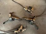 Shimano XTR M-9020 schijfremmen set, Ophalen of Verzenden, Gebruikt, Mountainbike