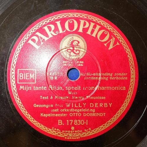 78 toeren shellac platen met oud Hollandsche muziek, Cd's en Dvd's, Vinyl | Nederlandstalig, Gebruikt, Levenslied of Smartlap