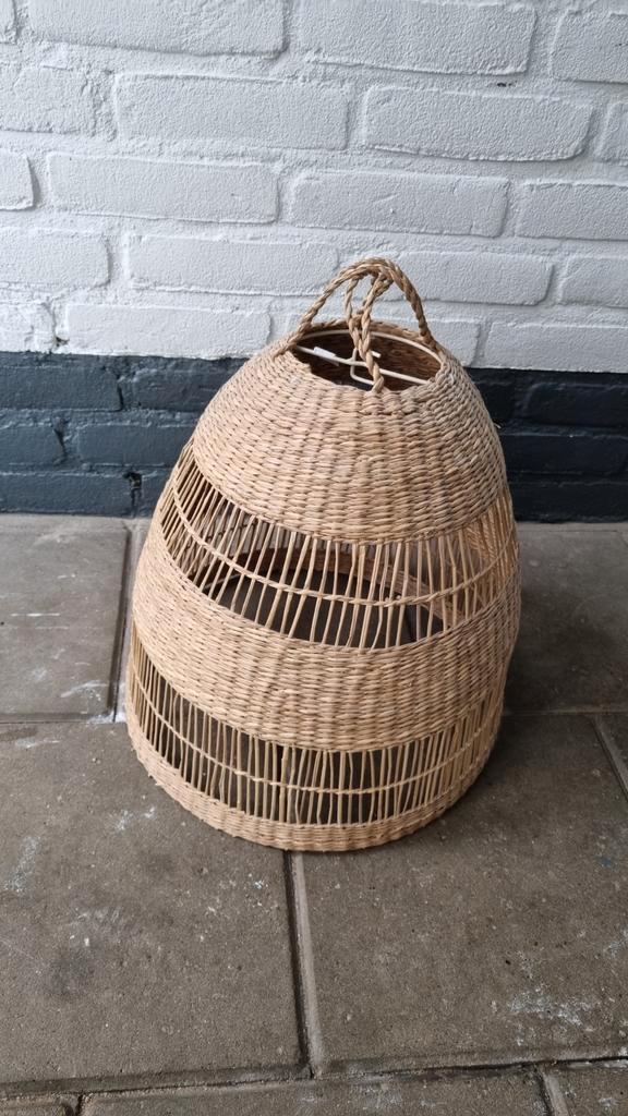 IKEA TORARED Hanglampenkap Zeegras + Fitting, Huis en Inrichting, Lampen | Lampenkappen, Ophalen