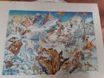 puzzel 1000 stukjes - wintersport - netjes en compleet, Ophalen, 500 t/m 1500 stukjes, Zo goed als nieuw, Legpuzzel