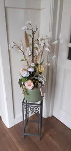 Gezellig houdbaar bloemstuk., Huis en Inrichting, Woonaccessoires | Kunstplanten en Kunstbloemen, Ophalen