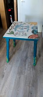 Mozaïektafel (handgemaakt), Huis en Inrichting, Tafels | Sidetables, Ophalen of Verzenden, 25 tot 50 cm, Rechthoekig