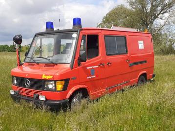 mercedesbusje BRANDWEER camper benzine oldtimer 1987 T1 310