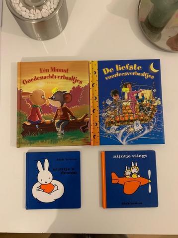 4 Boeken voor kinderen, waarvan 2 nieuwe boeken beschikbaar voor biedingen
