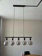 Moderne hanglamp met 5 lichtbollen, Ophalen, Zo goed als nieuw, Metaal, Modern