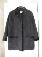 GELCO ZWARTE ALCANTARA JAS 44/46 ZGAN, Kleding | Dames, Zwart, Maat 42/44 (L), Ophalen of Verzenden, Zo goed als nieuw