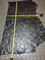 Tuig - Leer Black Waves(zie omschrijving!), Hobby en Vrije tijd, Stoffen en Lappen, Overige kleuren, Leer of Kunstleer, Nieuw