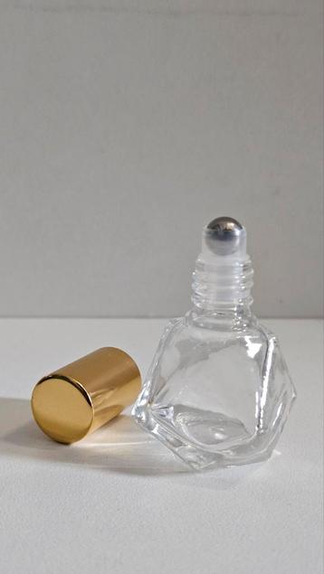 Rollerflesjes Glas Diamant 8ml - 95 stuks beschikbaar voor biedingen