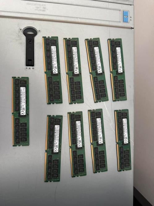 9x SK Hynix 32GB 2666Mhz ECC memory sticks voor servers, Computers en Software, RAM geheugen, Refurbished, Server, 32 GB, DDR4