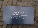 GRATIS VERZENDEN NIEUWE ZWARTE LEREN ANTONIO PAOLO PUMPS 39, Schoenen met lage hakken, Verzenden, Zwart, Nieuw