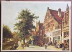 LEG PUZZEL 500 STUKJES GESCHILDERD “STADSGEZICHT ENKHUIZEN”, Ophalen of Verzenden, 500 t/m 1500 stukjes