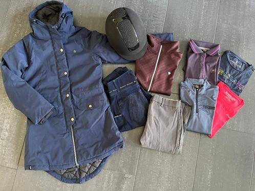 Set paardrijkleding 11-13 jaar, Dieren en Toebehoren, Paardrijkleding, Zo goed als nieuw, Kinderen, Overige typen, Verzenden