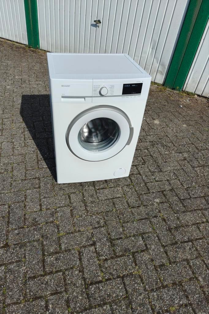 Sharp wasmachine 1400 RPM 7kg A klasse in prima staat., Witgoed en Apparatuur, Wasmachines, Zo goed als nieuw, Voorlader, 6 tot 8 kg