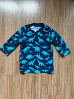 UV Zwemshirt Dinosaurus Blauw Maat 122/128, UV-zwemkleding, Zo goed als nieuw, Zwembroek, Jongen