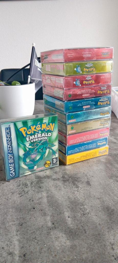 Gameboy gba advance pokemon games collectie, Spelcomputers en Games, Games | Nintendo Game Boy, Zo goed als nieuw, 1 speler, Vanaf 3 jaar