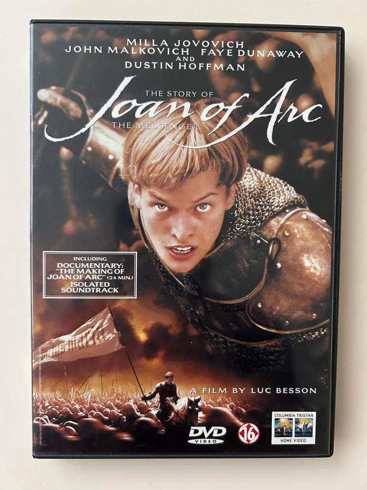 —The Story of Jean of Arc—regie Luc Besson, Cd's en Dvd's, Dvd's | Drama, Zo goed als nieuw, Historisch of Kostuumdrama, Vanaf 16 jaar