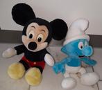 smurf knuffel /mickey nieuw, Verzamelen, Smurfen, Ophalen of Verzenden, Nieuw, Grote Smurf, Poppetje, Figuurtje of Knuffel