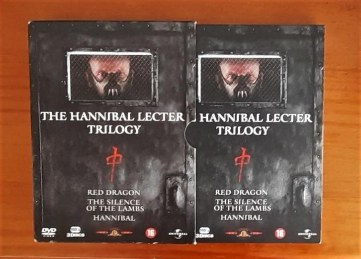 THE HANNIBAL LECTER TRILOGY 1. RED DRAGON 2. THE SILENCE, Cd's en Dvd's, Dvd's | Horror, Zo goed als nieuw, Spoken en Geesten