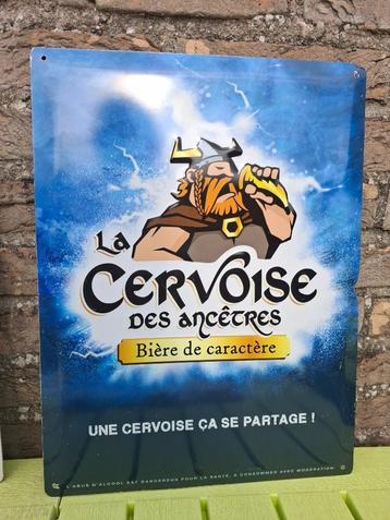 Reclamebord bière La Cervoise beschikbaar voor biedingen