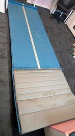 Turnmat 5 meter, Ophalen, Zo goed als nieuw, Blauw, Materiaal
