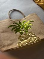 Nieuwe shopper tas met ananas print, Ophalen of Verzenden, Nieuw, Beige, Shopper