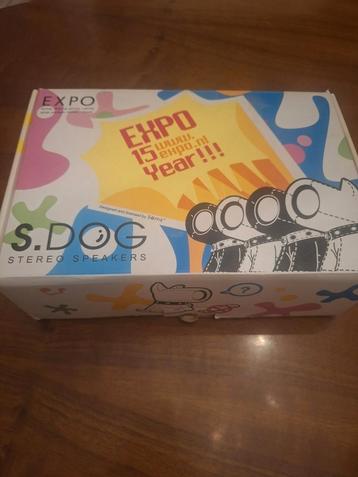Expo S.Dogs Stereo Speakers - Leuke Design Speakers beschikbaar voor biedingen