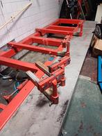 Richtbank autorichtbank ,trekbalk.met oprijplaten autorobot, Ophalen of Verzenden, Zo goed als nieuw, Hydraulisch, Garagekrik
