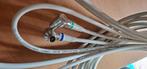 2 x coax 10m, goede kwal.! Qlink 3C2V + Technetics RL++ A++, Ophalen of Verzenden, Zo goed als nieuw, 10 meter of meer, Coaxiale kabel