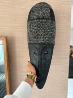 Afrikaans masker met schelpen, Ophalen of Verzenden