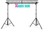 Lichtbrug, Truss, Licht standaard, Lichtbalk, Instrumentstandaard, Licht of Laser, Nieuw, Info@marbeco.nl