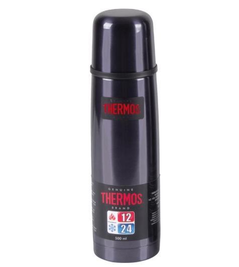 Thermos Light&Compact thermosfles - Nachtblauw - Opruiming!, Sport en Fitness, Bidons, Nieuw, Verzenden