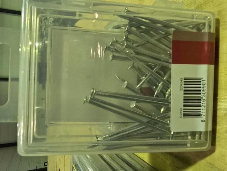 Grote partij gegalvaniseerde spijkers/nagels, Doe-het-zelf en Verbouw, Overige Doe-het-zelf en Verbouw, Zo goed als nieuw, Ophalen of Verzenden