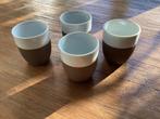 Koffie bekers met siliconen grip, Ophalen of Verzenden, Overige stijlen, Kop(pen) en/of Schotel(s)