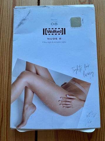Wolford Nude 8 panty - kleur Gobi nude - maat XS - nieuw beschikbaar voor biedingen