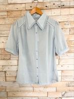 Les Favorites blouse lichtblauw, maat XS - NP 99,95, Ophalen of Verzenden, Nieuw, Maat 34 (XS) of kleiner, Blauw