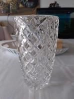 Vintage vaas van geperst glas, Verzenden