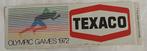 Sticker Texaco Olympic Games 1972, Ophalen of Verzenden