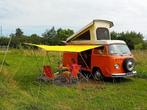 Retro vintage volkswagen t2 oranje camper te huur, Nieuw
