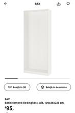 Ikea pax kast 100x35x236 MOET WEG, Ophalen of Verzenden, Zo goed als nieuw, 50 tot 75 cm, 200 cm of meer