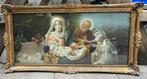 Lijst met prent, Antiek en Kunst, Ophalen